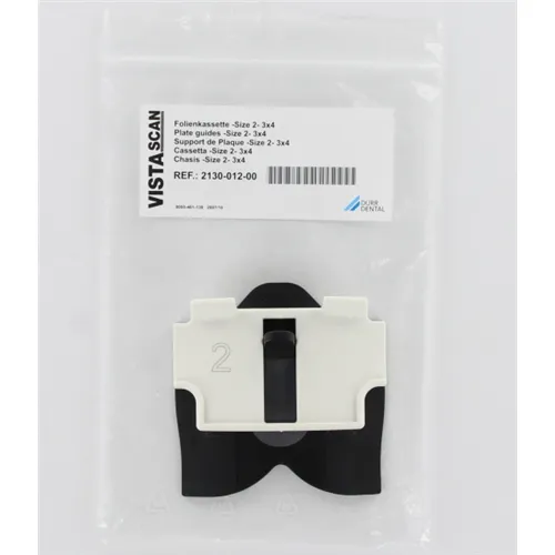 DÜRR VISTASCAN RONTGENPLAATJE CASSETTE NR.2  3x4cm