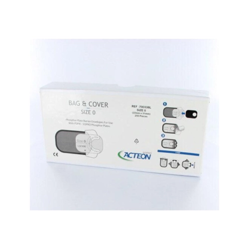 SOPRO PSPIX BESCHERMHOESJES ERLM + KARTON SIZE 0 (250st)