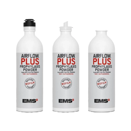 EMS AIRFLOW PLUS PROPHYLAXIS POEDER SUB+SUPRAGINGIVAAL (4x400gr/14µm)