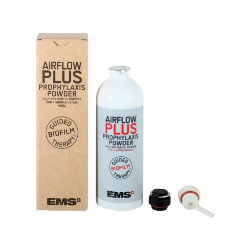 EMS AIRFLOW PLUS PROPHYLAXIS POEDER SUB+SUPRAGINGIVAAL (1x400gr/14µm)