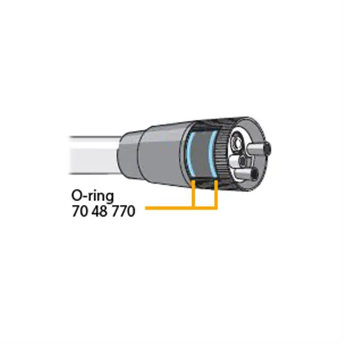 SIRONA O-RING LICHTBLAUW VOOR SIROSONIC SLANG 70 48 770 (1st)