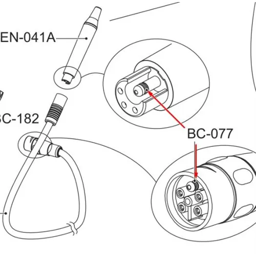 EMS O-RING VOOR PIEZON HANDSTUK NR.BC-007 (10st)