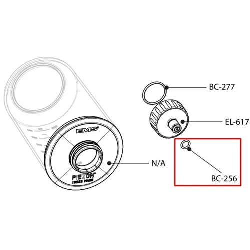 EMS PROPHYLAXIS MASTER WATERRESERVOIR DOP O-RING KLEIN NR.BC-256